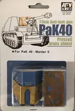 AFV Club AG35012 1/35 Pak40 Extradetail Set Photo Brass Etched Conversion Kit AFV