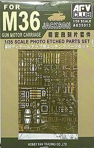AFV Club AG35013 1/35 M36 Etched Parts Conversion Kit AFV