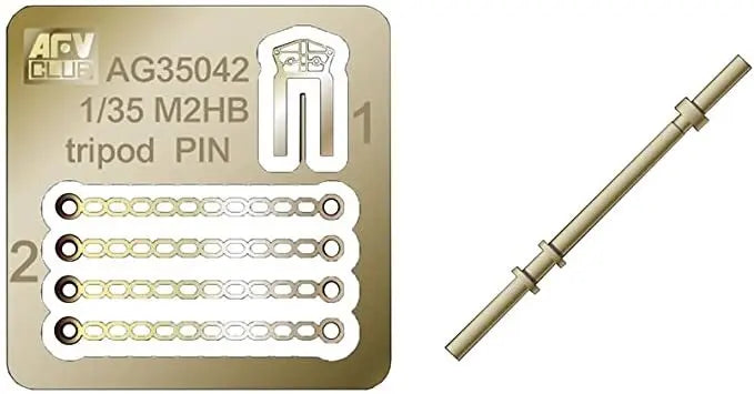 AFV Club AG35042 1/35 U.S. M2Hb .50 Cal Machine Gun Conversion Kit AFV