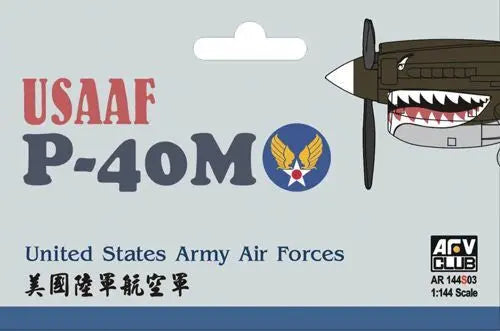 AFV Club AR144S03 1/144 USAAF P40-M (United States Army Air Forces) Plastic Model Kit AFV