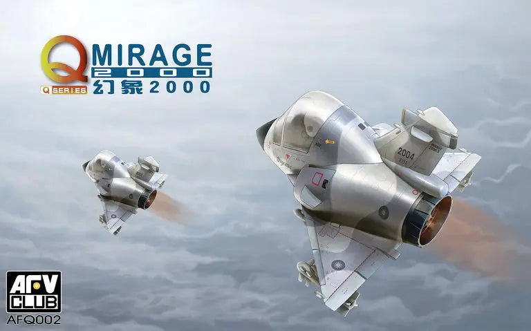 AFV Club AFQ002 Egg Q-Series Mirage 2000 Plastic Model Kit AFV