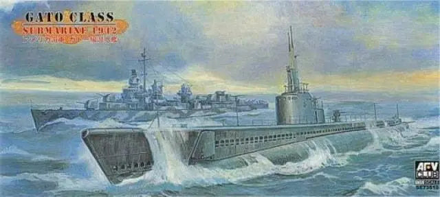 AFV Club SE73510 1/350 Gato Class Submarine 1942 Plastic Model Kit AFV