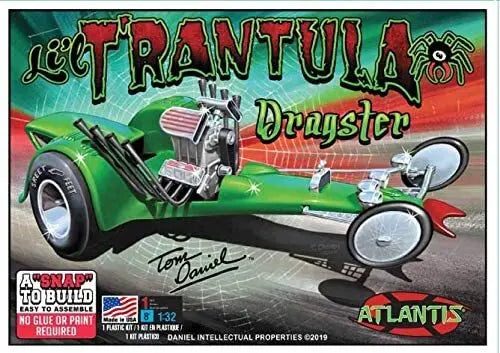 Atlantis M6651 1/32 Snap Lil Trantula Tom Daniel Plastic Model Kit Ultimate Hobbies Site