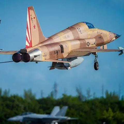 Freewing F-5 Tiger II Camo High Performance 80mm EDF Jet - PNP FJ20815P Freewing