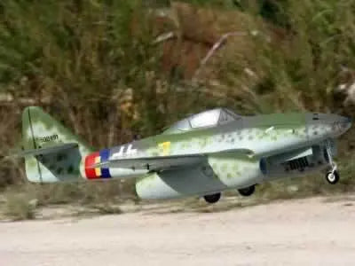 Freewing Messerschmitt Me 262 "Yellow 7" V2 Twin High Performance 70mm EDF Jet - PNP FJ30423P Freewing