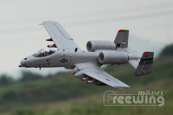Freewing A-10 Thunderbolt II Super Scale Twin 80mm EDF Jet PNP