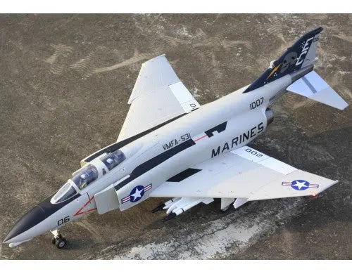 Freewing F-4 Phantom II "Ghost Grey" Ultra Performance 8S 90mm EDF Jet - PNP FJ31232P Freewing