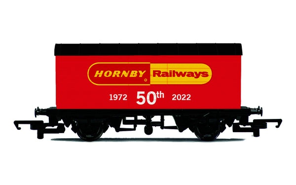 HORNBY HORNBY RAILWAYS 50TH ANNIVERSARY WAGON, 1972 - 2022