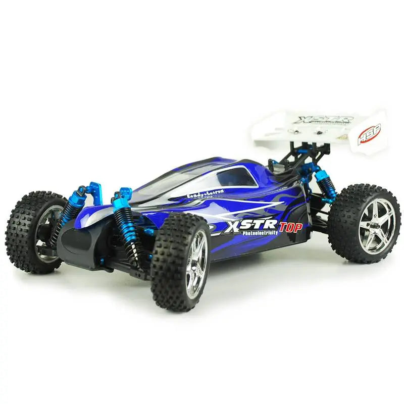 Hsp 1/10 Rc Car Xstr Brushless 4Wd Pro Remote Control Off Road Buggy Blue 94107pro HSP
