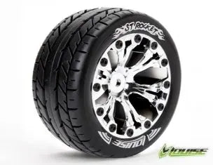 ST-Rocket Tyre On Chrome Rim BEARING Louise