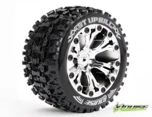 ST-Uphill Tyre On Chrome Rim 0 Offset Louise