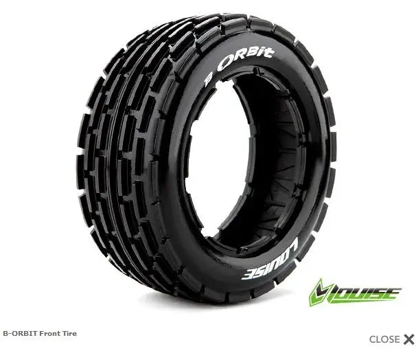 B-Orbit 1/5 Front Tyre w/o insert Louise