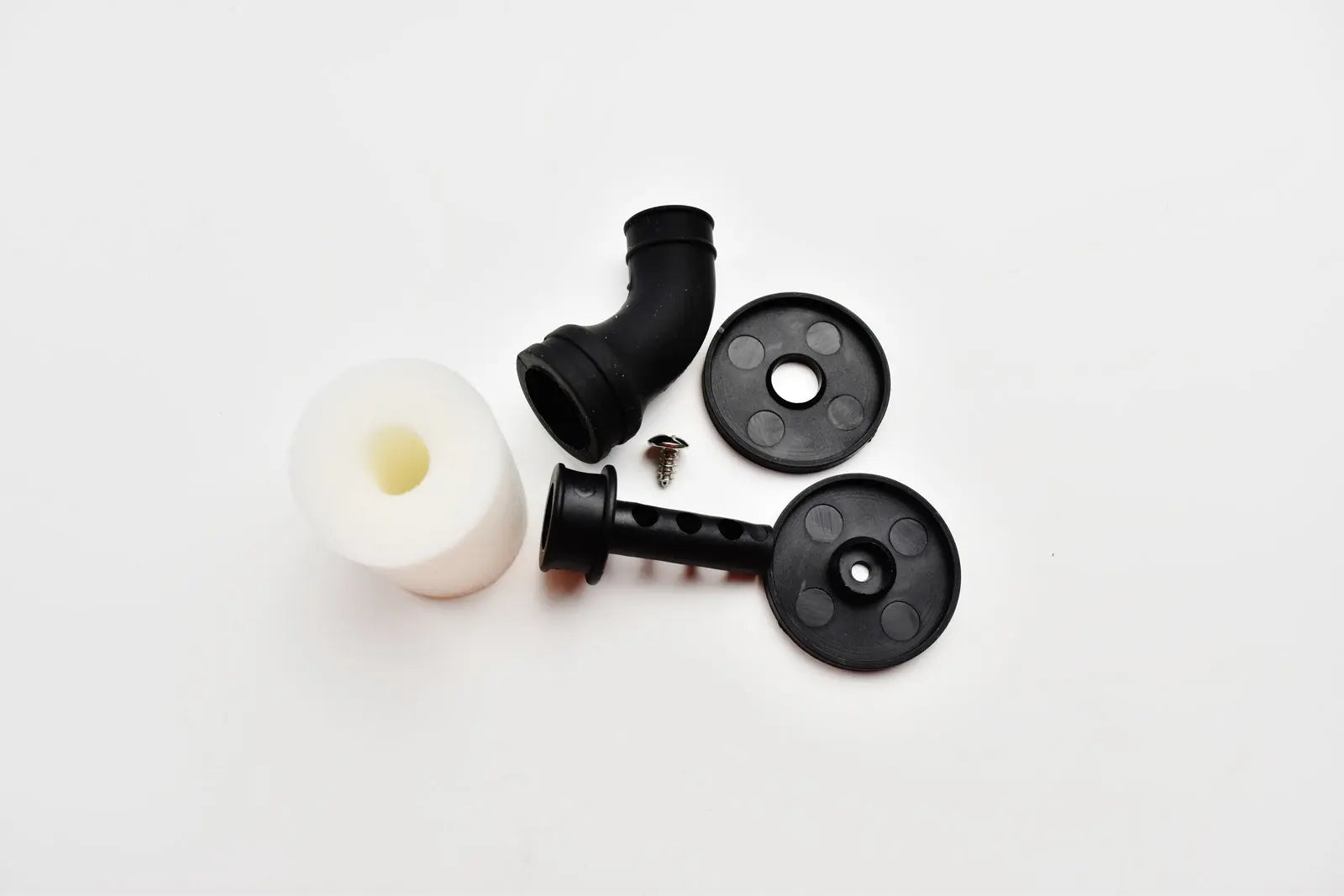 C.Y 1/10 air filter (Black) + black elbow C.Y.