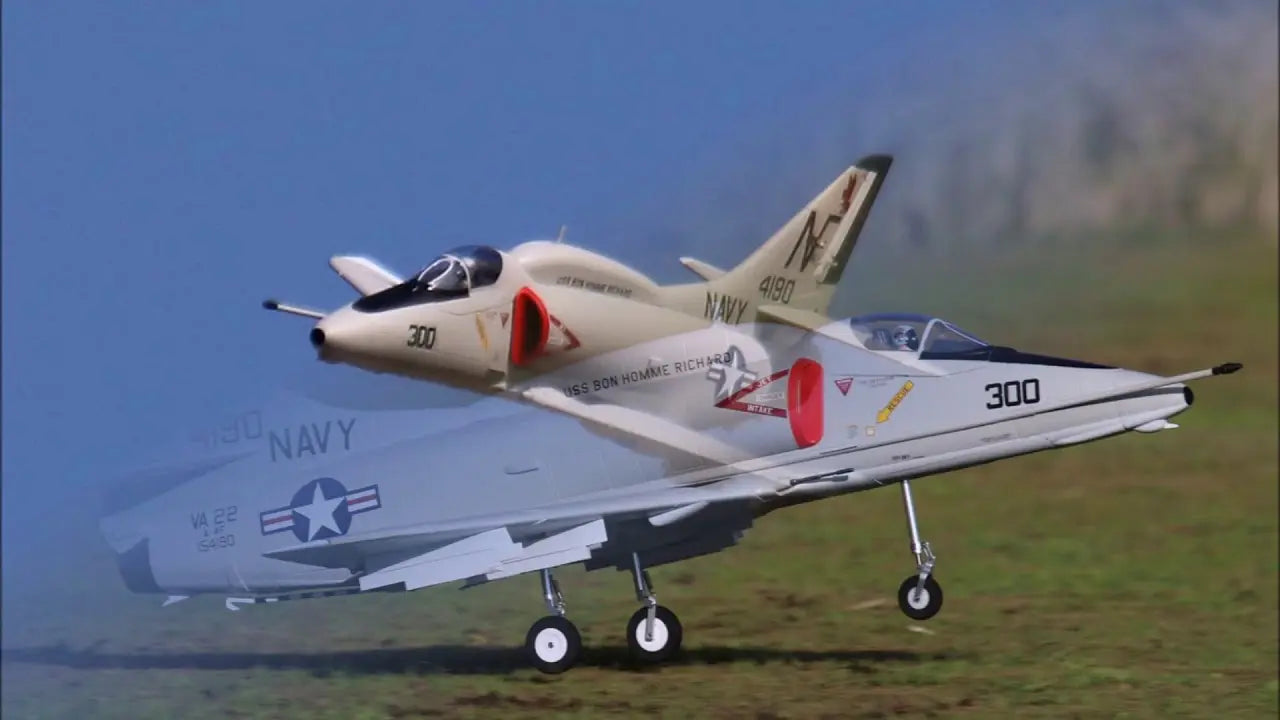 Freewing A-4E/F Skyhawk High Performance 9B 80mm EDF Jet - PNP FJ21313P Freewing