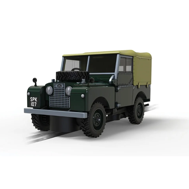 Scalextric C4441 Land Rover Series 1 Green Slot Car