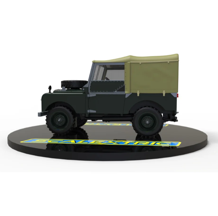 Scalextric C4441 Land Rover Series 1 Green Slot Car