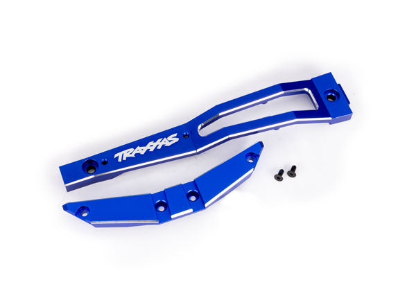 10221-BLUE TRAXXAS CHASSIS BRACE ALUM BLUE