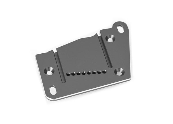 TRAXXAS MOTOR PLATE ALUM GRAY