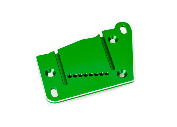 10263-GRN TRAXXAS MOTOR PLATE ALUM GREEN