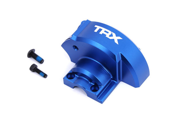 10287-BLUE TRAXXAS GEAR COVER ALUM BLUE