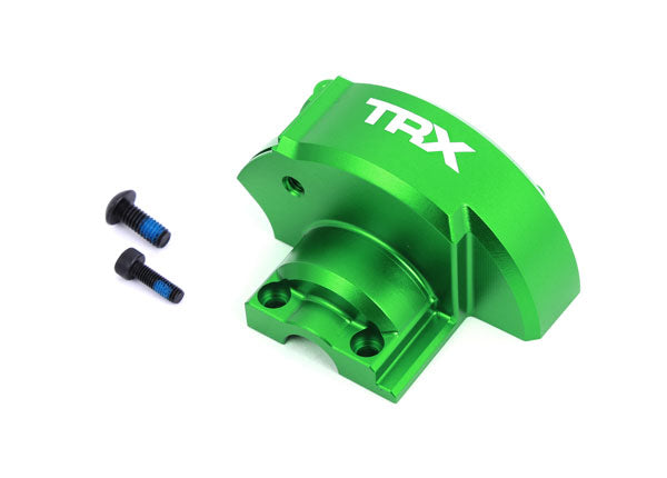 10287-GRN TRAXXAS GEAR COVER ALUM GREEN