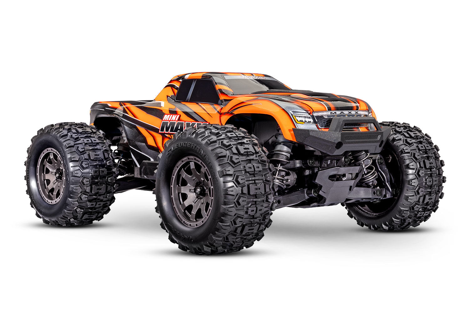 Traxxas Mini Maxx Brushless 1/16 4WD RTR Monster Truck (Orange) 107154-1ORNG TRAXXAS