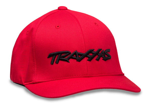 1188-RED-SM TRAXXAS LOGO HAT RED SMALL/MED