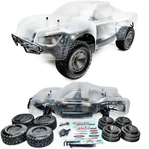 HB-SC2E HOBAO HYPER 10SC 2.0 ELECTRIC TRUCK ARR WITH CLEAR BODY