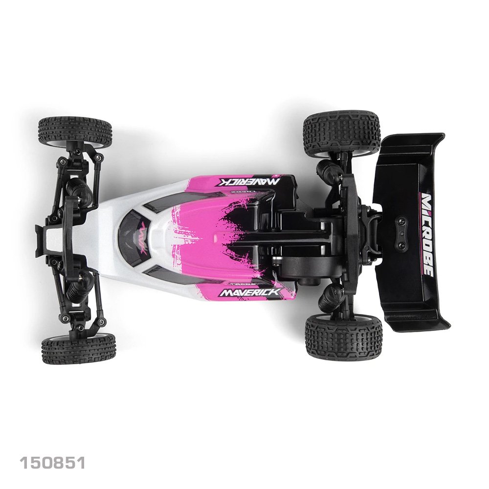 Maverick Microbe RC Buggy Electric 2WD 1/24 Scale RTR - Pink 150851