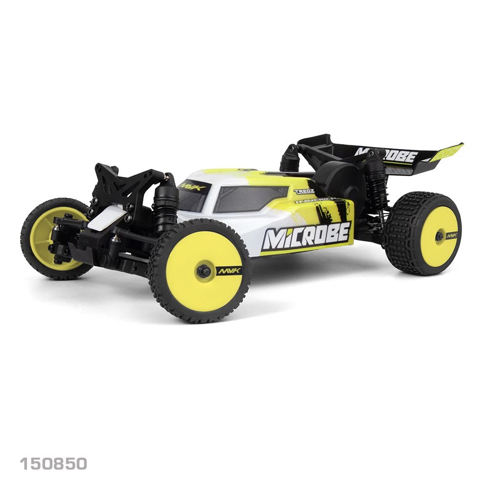 Maverick Microbe RC Buggy Electric 2WD 1/24 Scale RTR - Yellow 150850