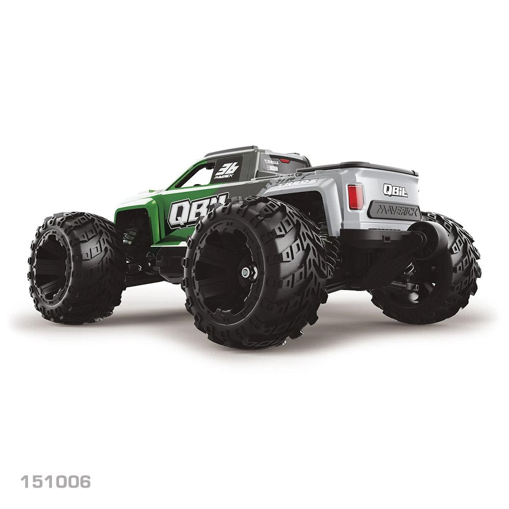MAVERICK 1/16 QBIT MT FLUX MONSTER TRUCK - GREEN 151006