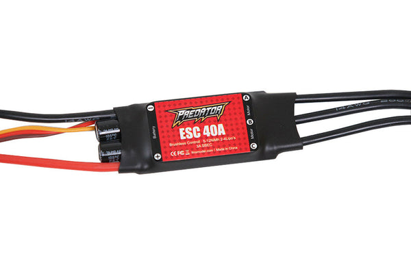 40A ESC with 430mm input cable XT60