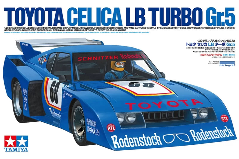 Tamiya 20072 1/20 Celica LB Turbo Gr.5