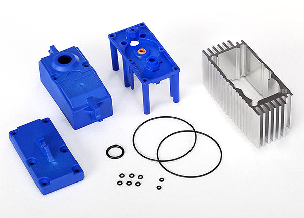 TRAXXAS SERVO CASE/GASKETS (FOR 2085 SERVO)