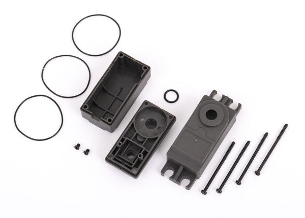 2276 TRAXXAS SERVO CASE PLASTIC (TOP MIDDLE BOTTOM)(FOR 2275 SERVO)