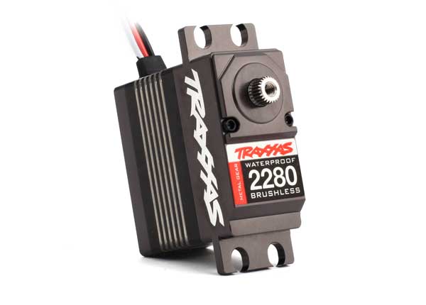 2280 TRAXXAS SERVO, DIGITAL HIGH-TORQUE 600 BRUSHLESS, METAL GEAR (BALL BEARING), WATERPROOF