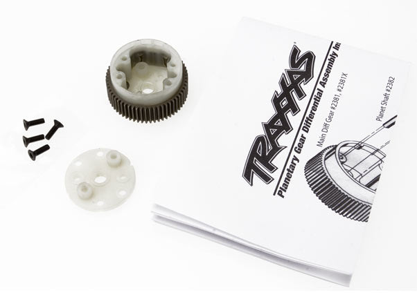 2381X TRAXXAS MAIN DIFF WITH STEEL RING