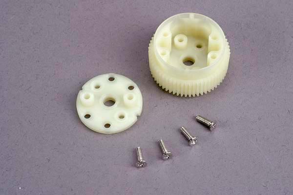 2381 TRAXXAS MAIN DIFF.GEAR/COV.PLATE