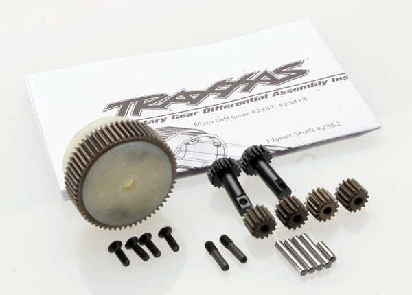 2388X TRAXXAS PLANETARY GEAR DIFF WITH STEEL RING GEAR