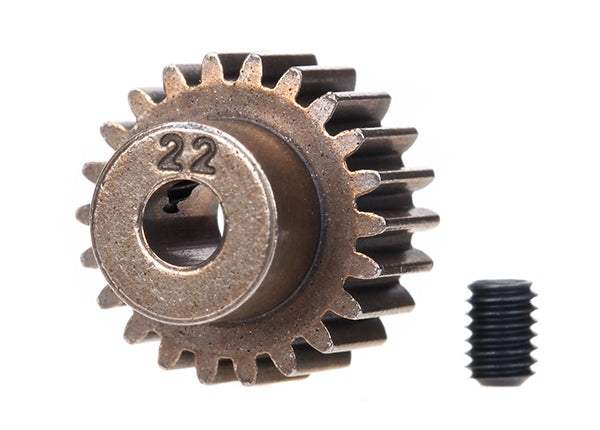 2422 TRAXXAS GEAR 22-T PINION (48-PITCH) / SET SCREW