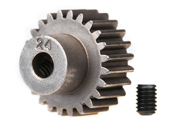 2424 TRAXXAS GEAR 24-T PINION (48-PITCH) / SET SCREW