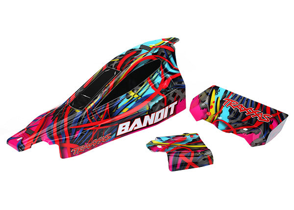 2449 TRAXXAS BODY BANDIT HAWAIIAN (PAINT DECALS APP)