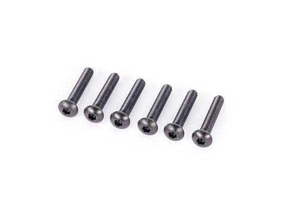 2455 TRAXXAS SCREWS BUTTON-HEAD 4X24MM HEX