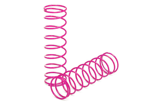 2458P TRAXXAS SPRINGS FRONT (PINK) (2)