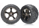 TRAXXAS TYRES & WHEELS BANDIT REAR