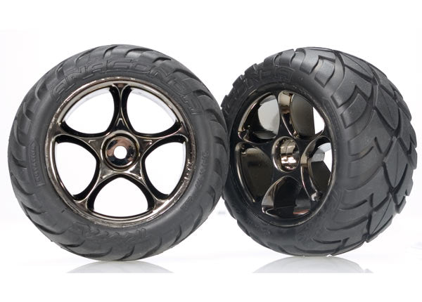 2478A TRAXXAS TYRES & WHEELS BANDIT REAR