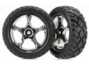 TRAXXAS TYRES AND WHEELS ASSEMBLED