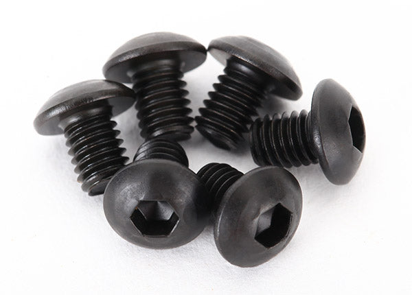 2515 TRAXXAS SCREWS 3X4MM BTN-HD MACH (HEX) (6)