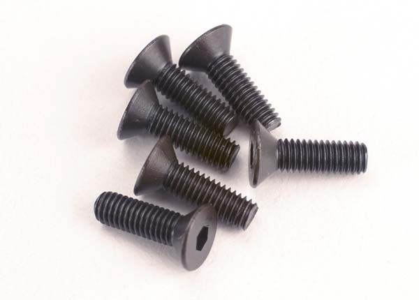 2551 TRAXXAS C/SUNK SCREWS 3X10MM