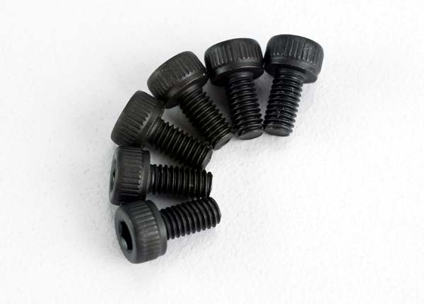 TRAXXAS HEX DRV/CAP HEAD 3X6MM